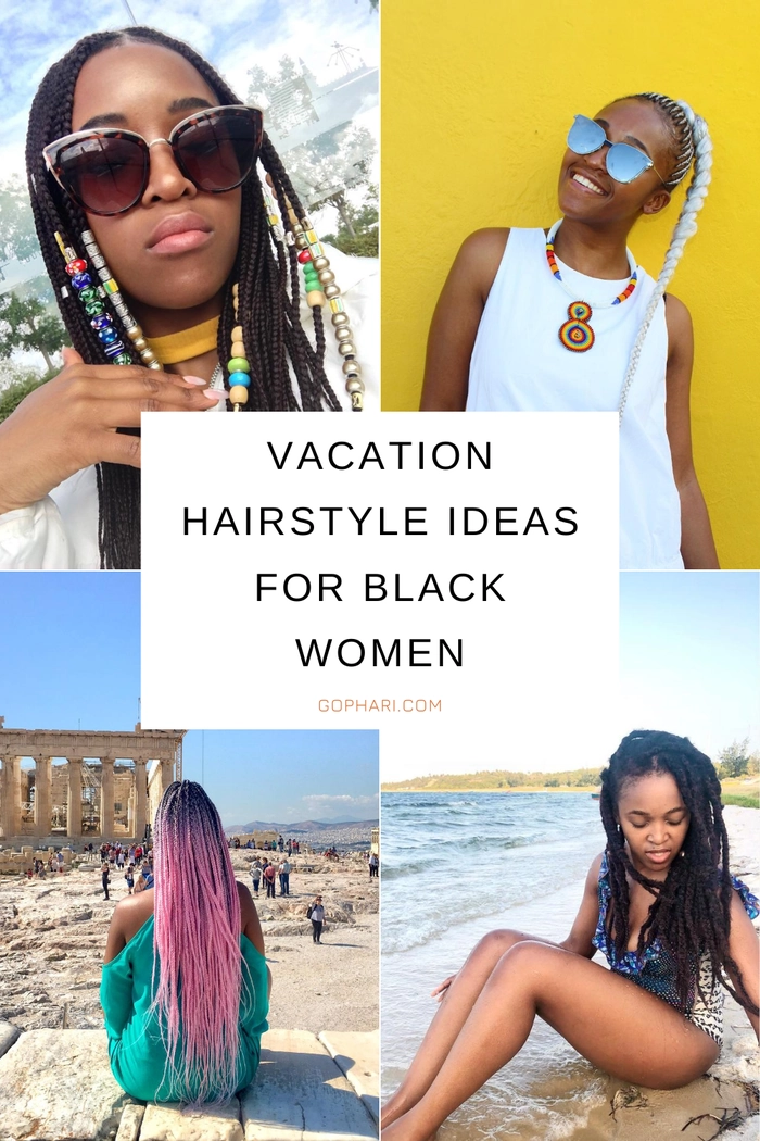 Stunning Afro Beach Vacation Hairstyles