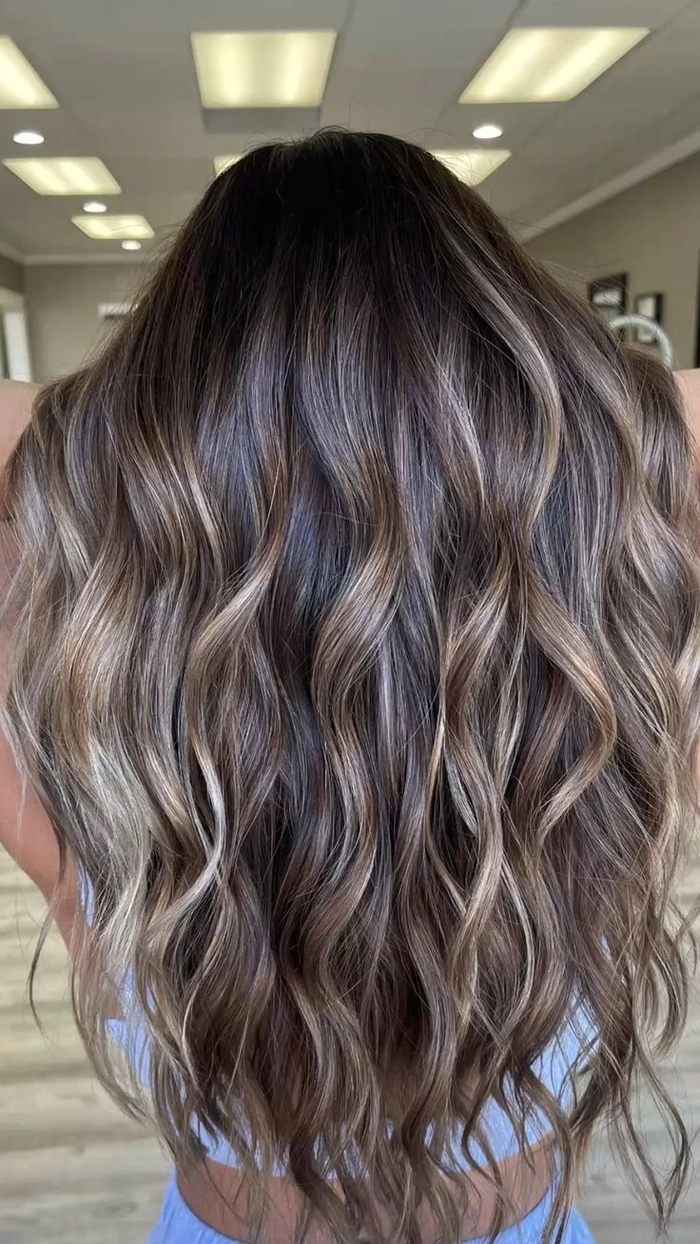 Balayage Beach Wave Styling Ideas