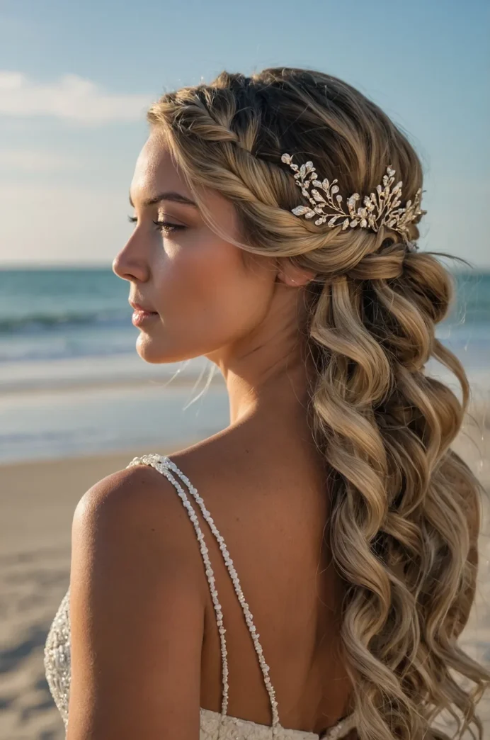Beautiful Beach Crown Braid Styles to Try