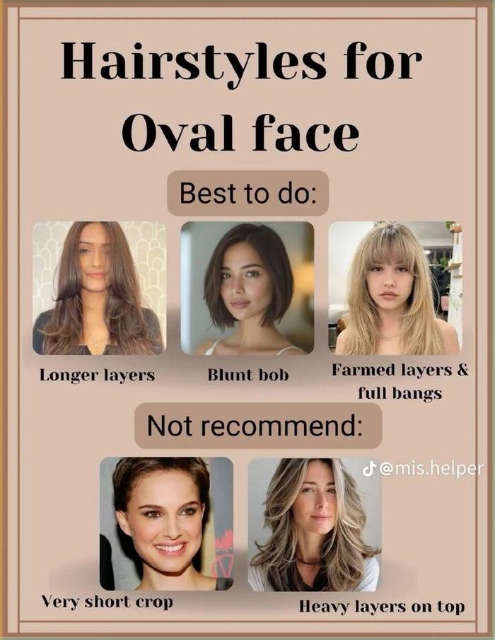 Beach hair for oval face shapes with soft, tousled waves