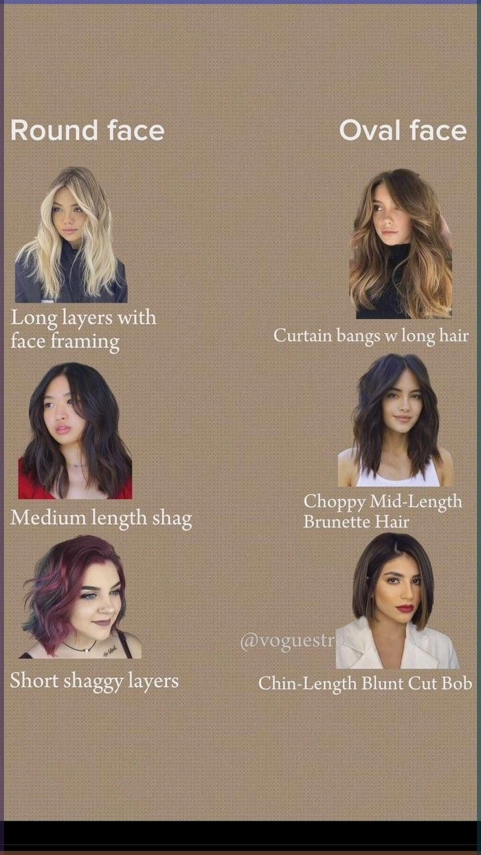 Girl with beachy waves and soft texture ideal for oval faces
