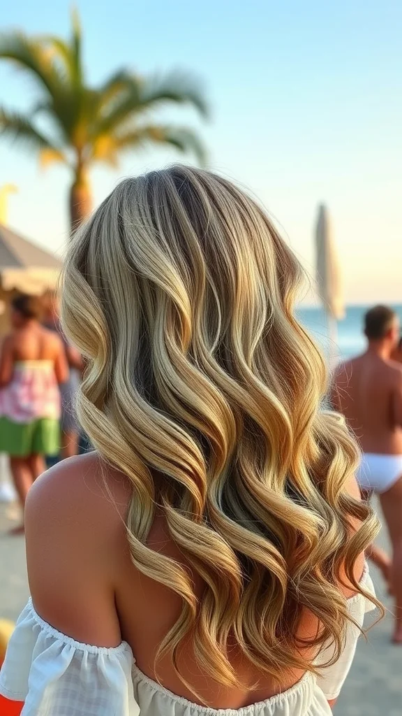 Nighttime Beach Party Hair Inspiration
