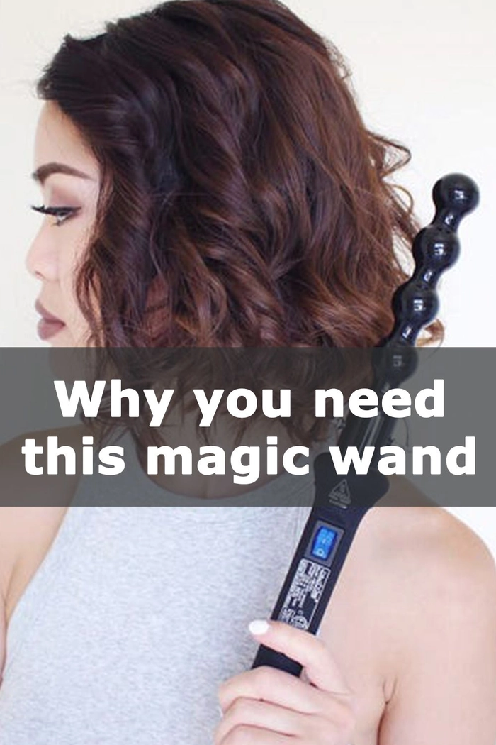 Curling wand temperature and barrel settings for perfect beach waves