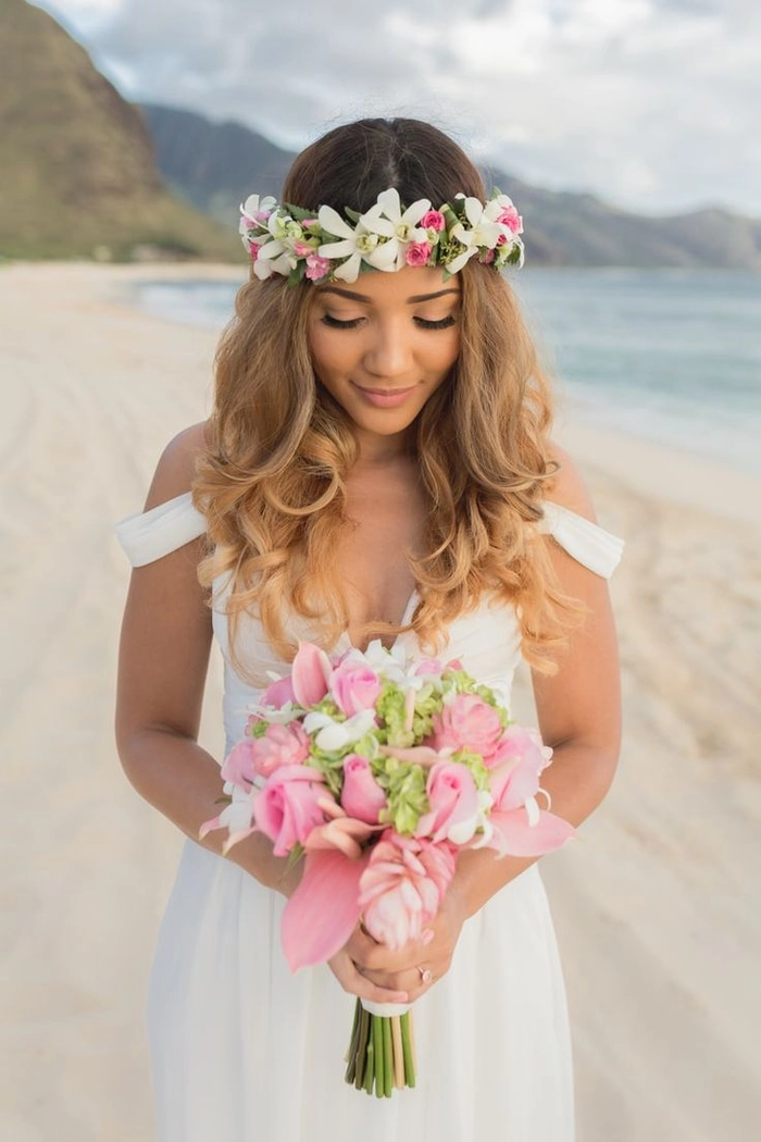 Stunning Beach Hairstyles for Destination Weddings