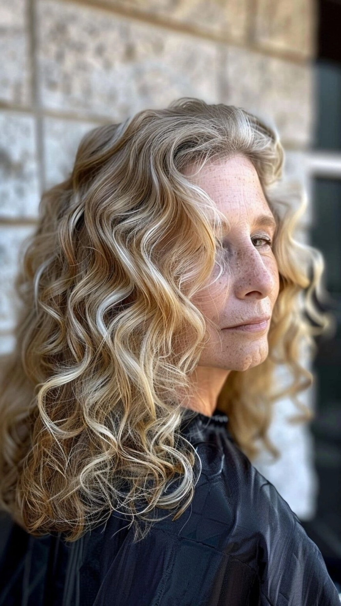 Elegant Beach Hairstyles for Older Women