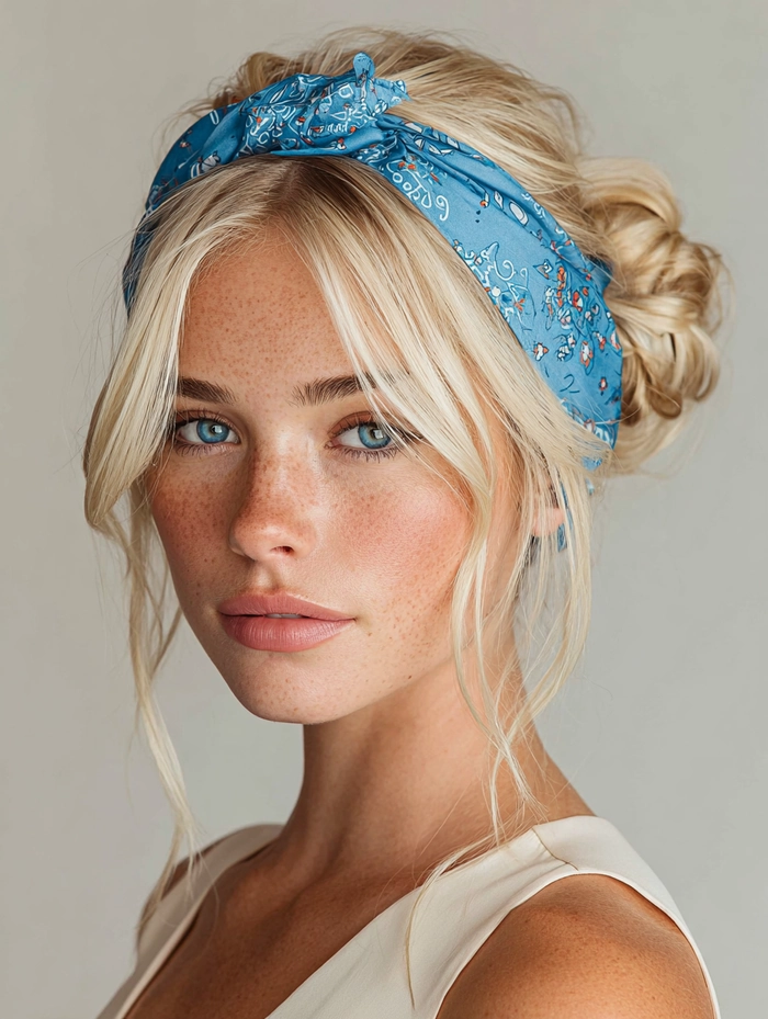 Elegant long beach hair updo with soft waves and loose tendrils