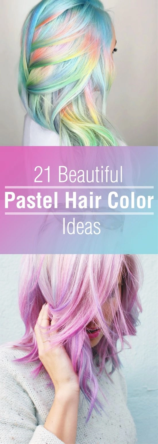 Woman with pastel lavender hair styled in loose beach waves