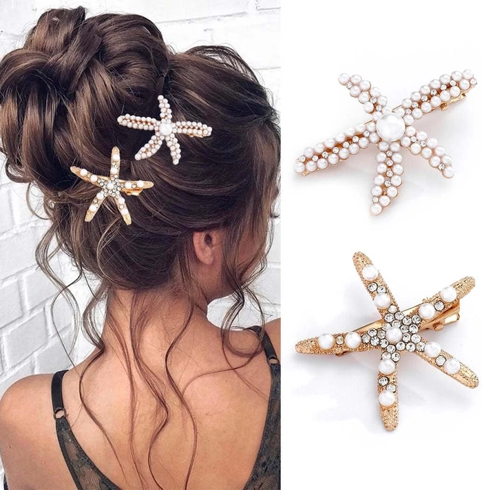 Pearl Hair Pins for Stunning Beach Updos