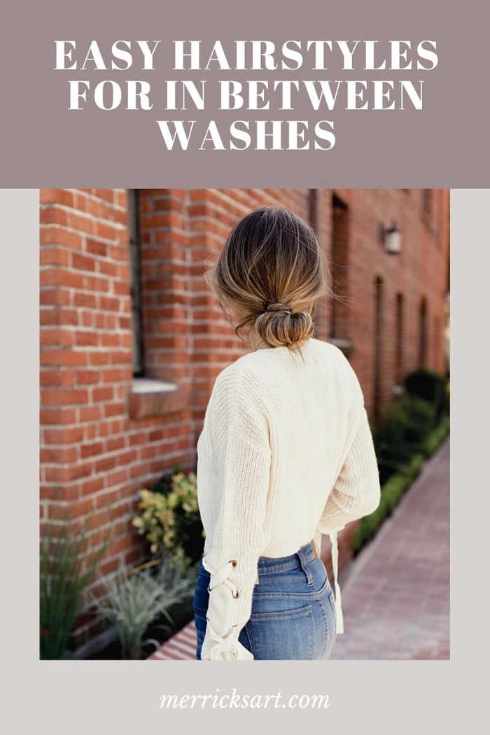Refreshing second day beach waves with dry shampoo and gentle scrunching