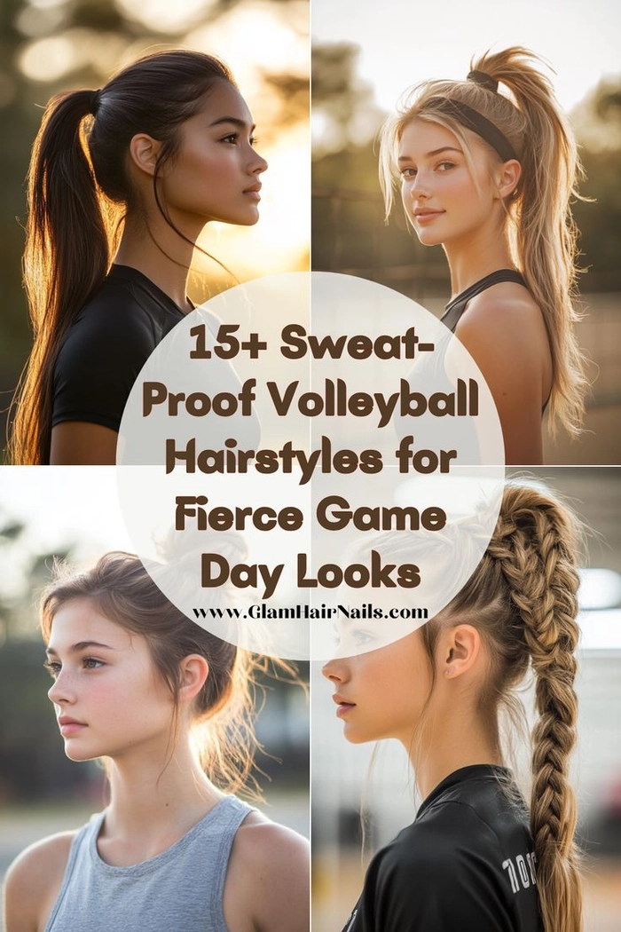 Sweat-Proof Beach Hairstyles for Volleyball