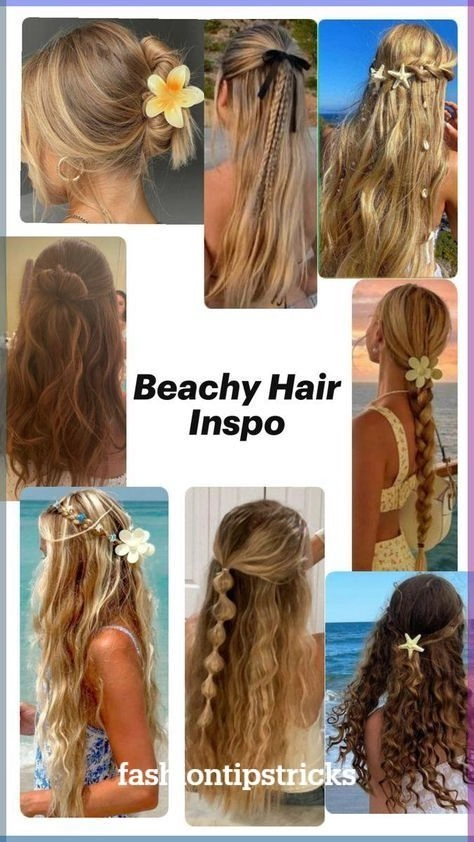 Easy Beach Hairstyles for Your Tropical Vacation