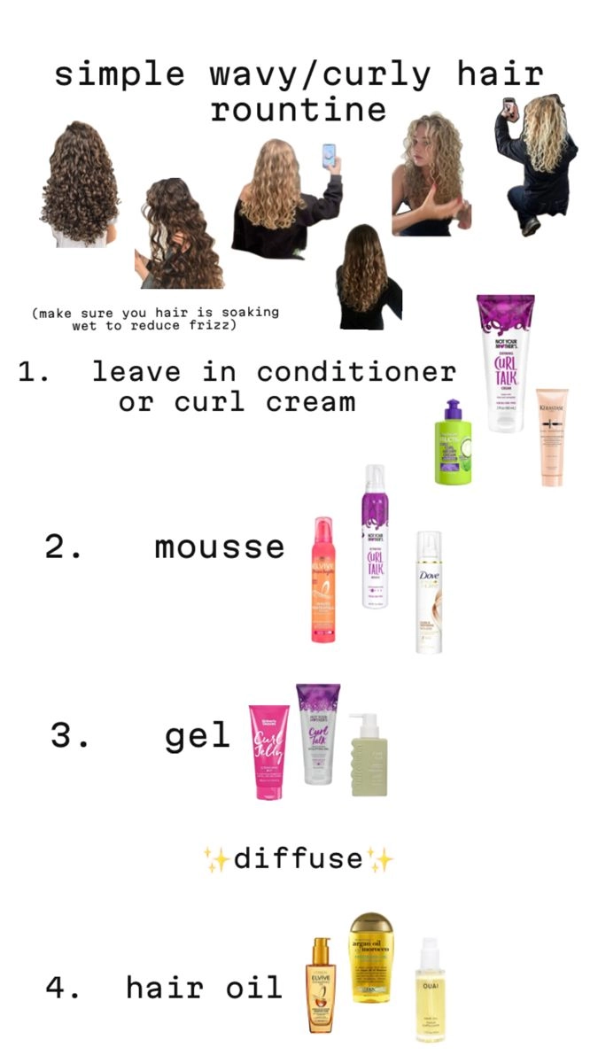Step-by-step guide for perfect wavy hair beach enhancement routines Woman applying sea salt spray to enhance her wavy beach hair