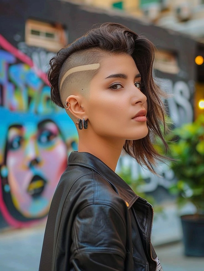 Casual Braided Mohawk Hairstyle for Everyday Streetwear Style Edgy streetwear look with a casual braided mohawk hairstyle