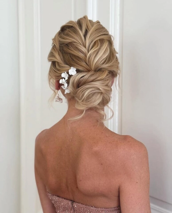 Casual twisted pigtail buns hairstyle for playful weekend styling