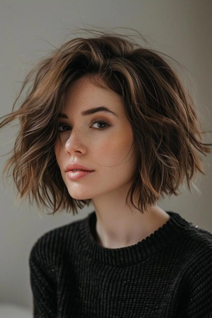 Casual Hairstyles image effortless choppy bob looks for casual rock chic style image