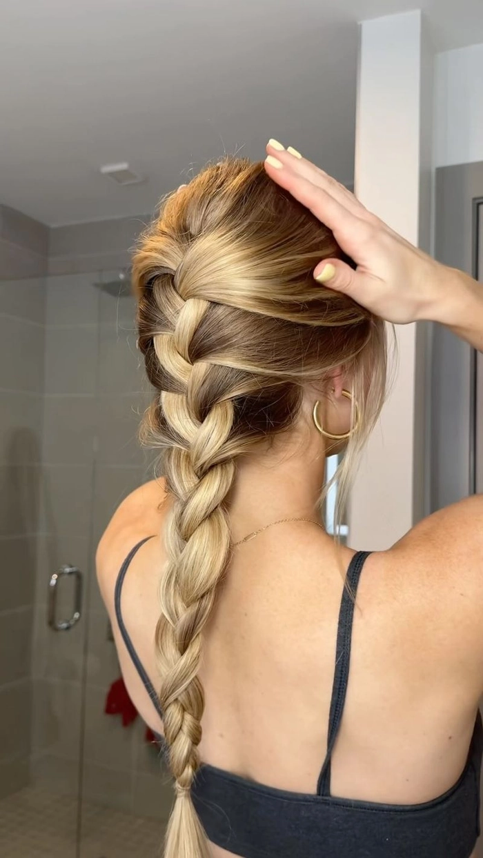 Effortless Loose French Braids Perfect for Casual Country