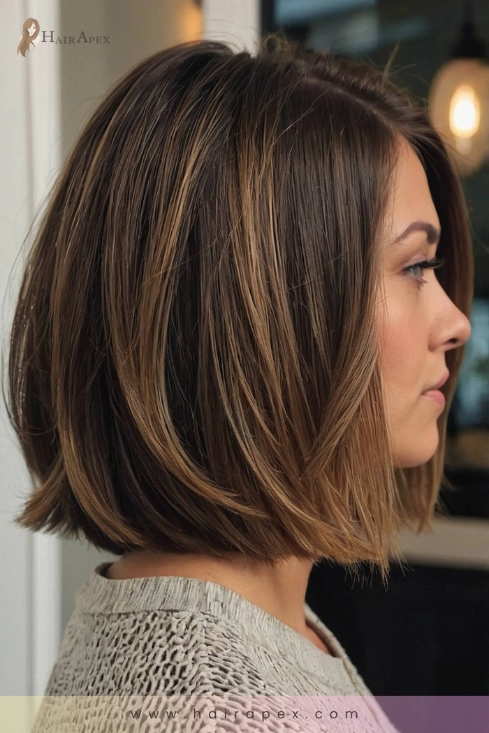 Casual textured lob ideas perfect for fine straight hair and easy everyday styling Effortless textured lob hairstyle on fine straight hair showcasing casual waves