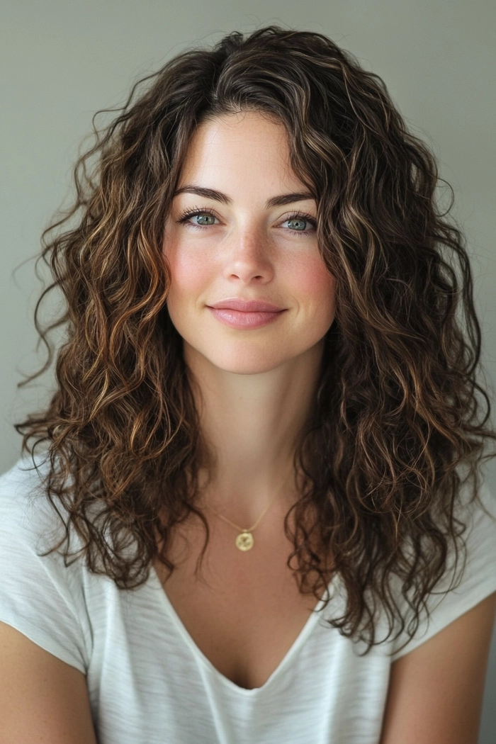 Everyday layered hair styling showcasing natural volume and effortless elegance