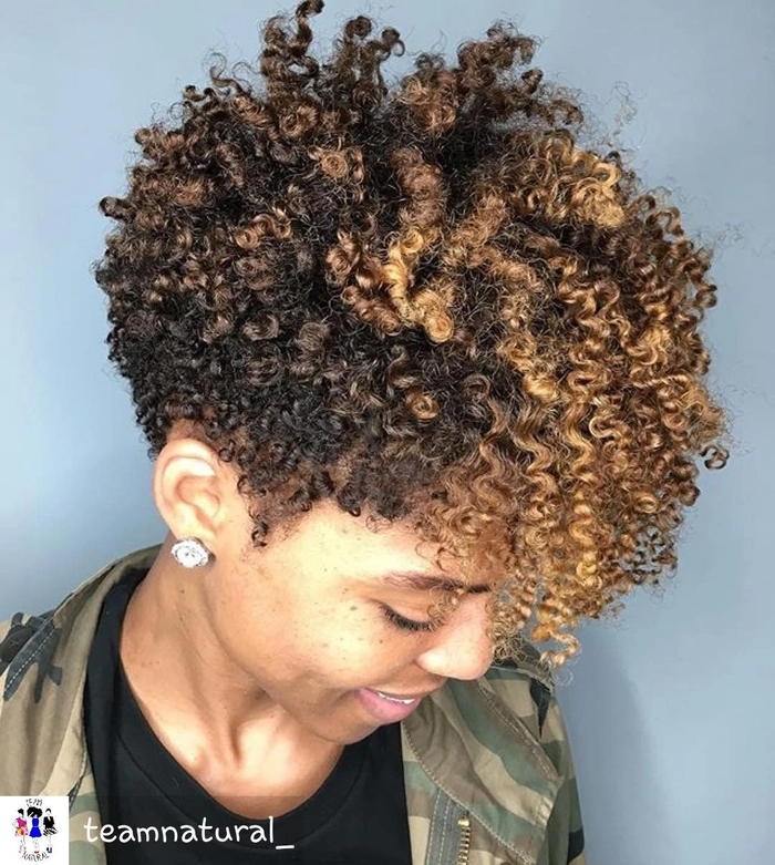 everyday tapered cut styling for short natural hair image