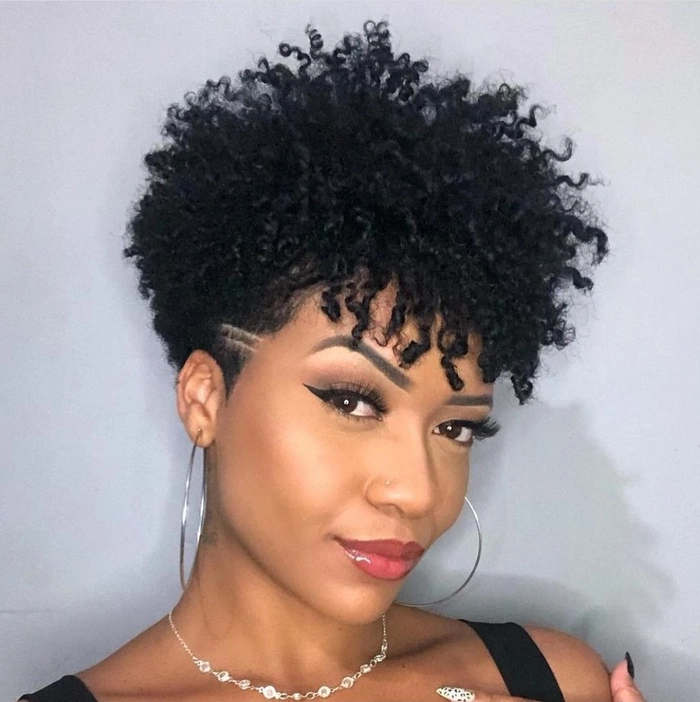 everyday tapered cut styling for short natural hair image