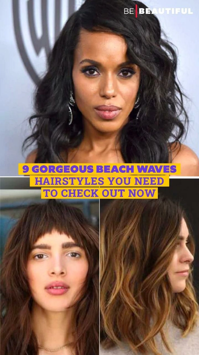 Casual relaxed beach wave hairstyle for fine hair number 8 Loose relaxed beach waves on fine hair styled casually