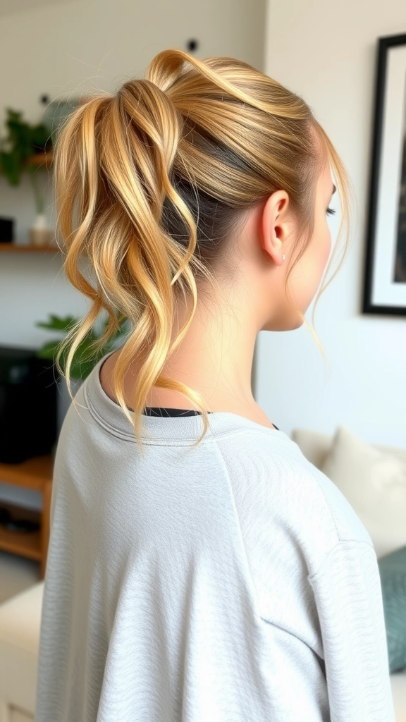 Effortless Messy Ponytail Ideas Perfect for Running Errands