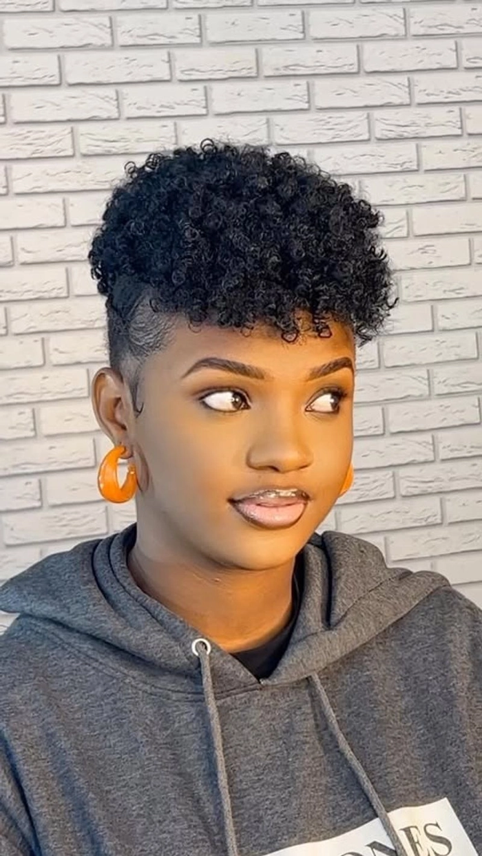 Casual Hairstyles image 13 highlighting effortless afro styling for daily wear Everyday natural afro styling for casual wear showcasing a simple and fresh look