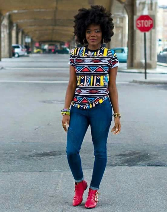 Casual natural afro styling perfect for daily wear and easy maintenance Everyday natural afro hairstyle styled for casual wear with textured curls