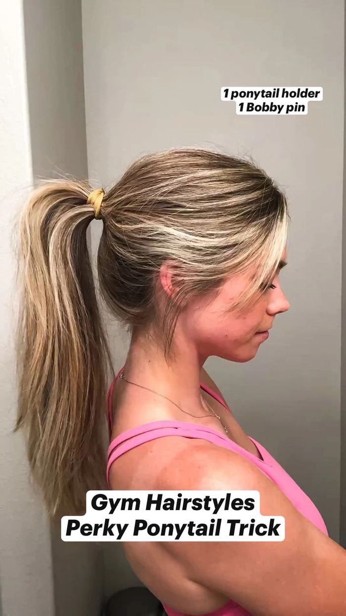 Casual Ponytail Variations for Gym Workouts