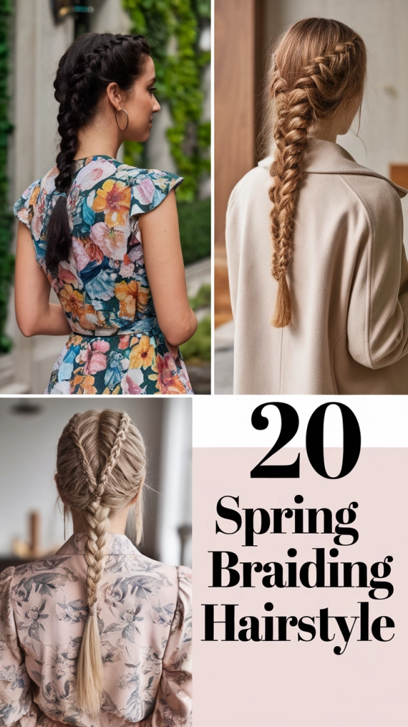 Relaxed Romantic Braids for Spring