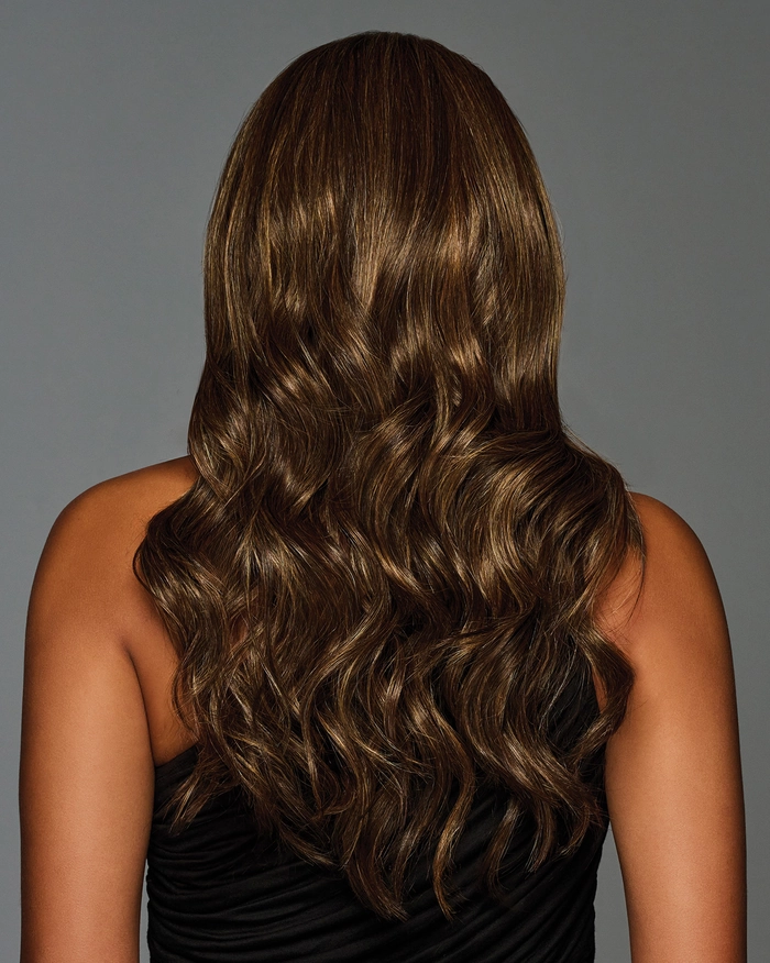 Effortless Tousled Waves for Long Highlighted Hair Styles
