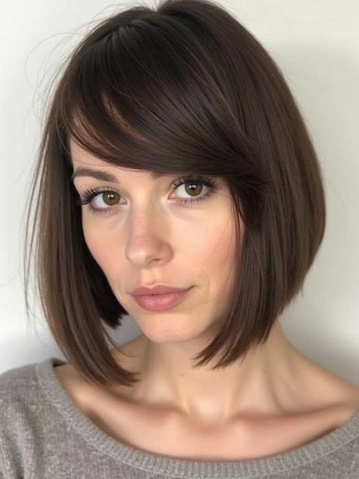 Relaxed soft waves cascading over collarbone length hair for a casual, everyday look