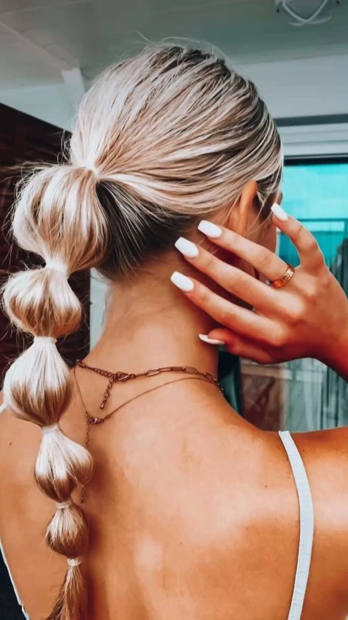 Simple barrette hairstyle showcasing a sleek look for preppy casual outfits
