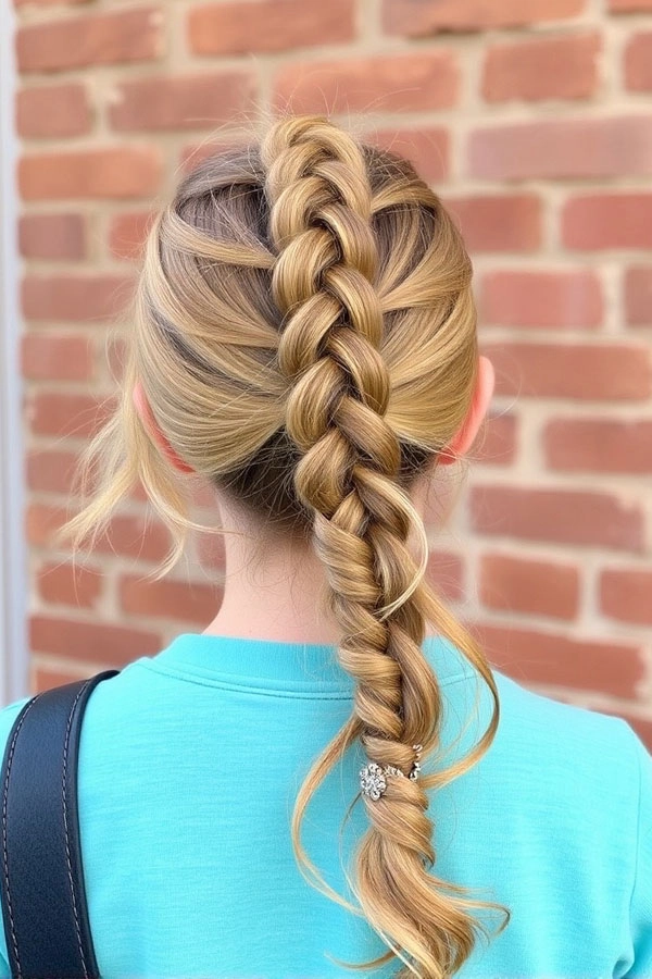 Effortless Dutch Braid Hairstyles Perfect for Active Teens