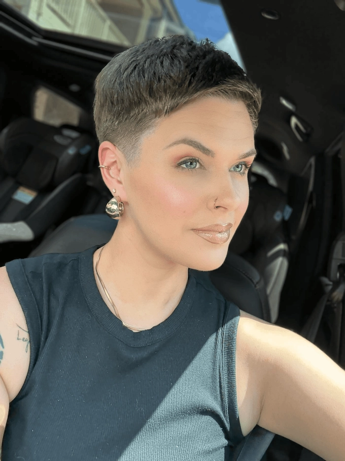 Casual Hairstyles image 8 showcasing a trendy textured pixie style Effortless textured pixie haircut styled for an edgy casual look
