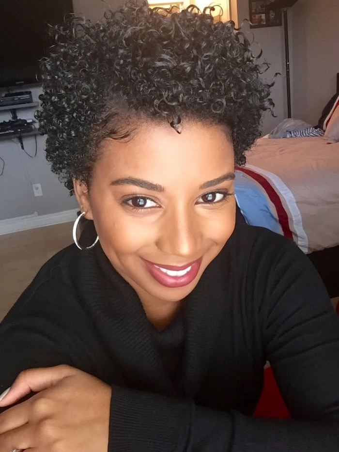 Everyday wash and go styles for type 3 curls showcasing natural volume and definition
