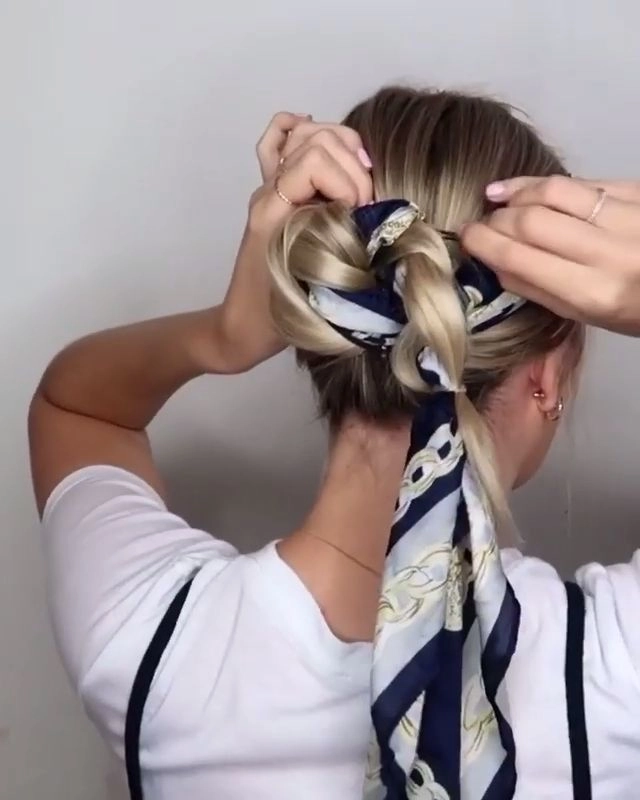 Effortless Casual Scarf Hairstyles to Protect Hair This