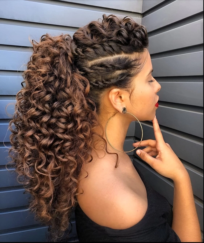 Easy romantic braid for a date – beginner friendly hairstyle Beginner friendly romantic braid hairstyle for a date night