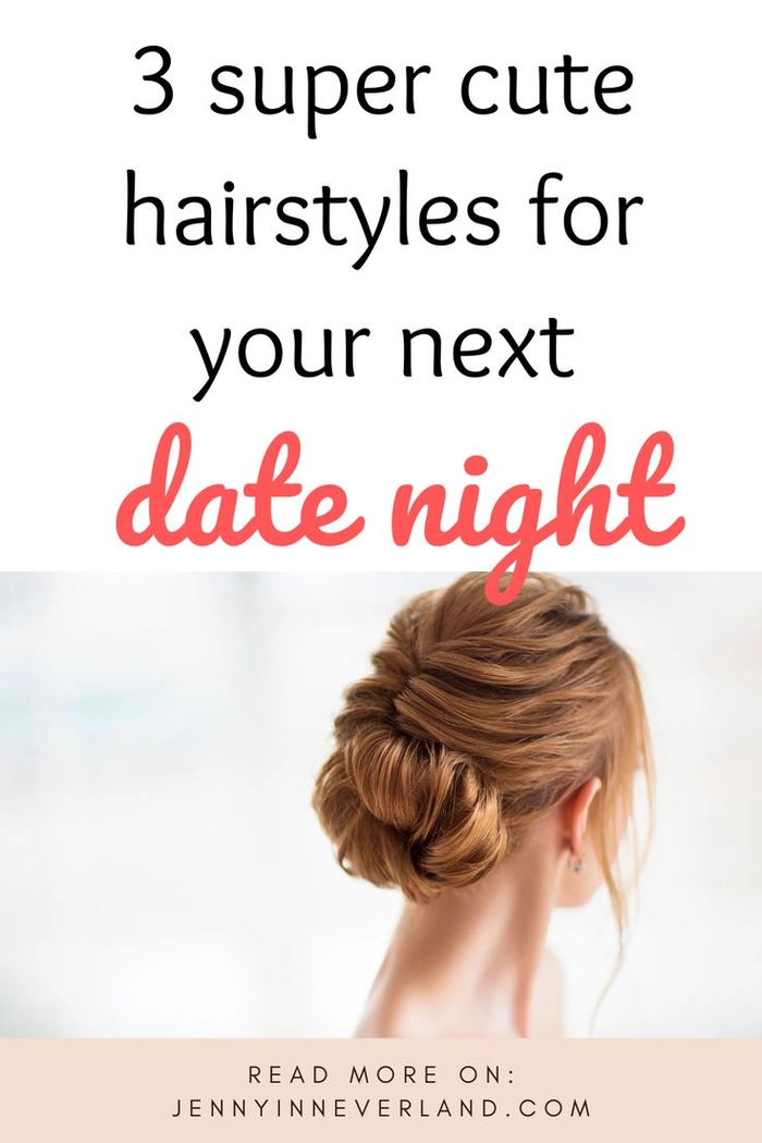 Romantic date night hairstyle for women with bangs showing soft waves and face-framing layers