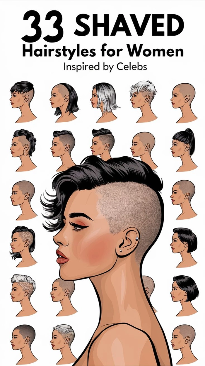 Edgy slicked back hairstyle for a sophisticated evening date