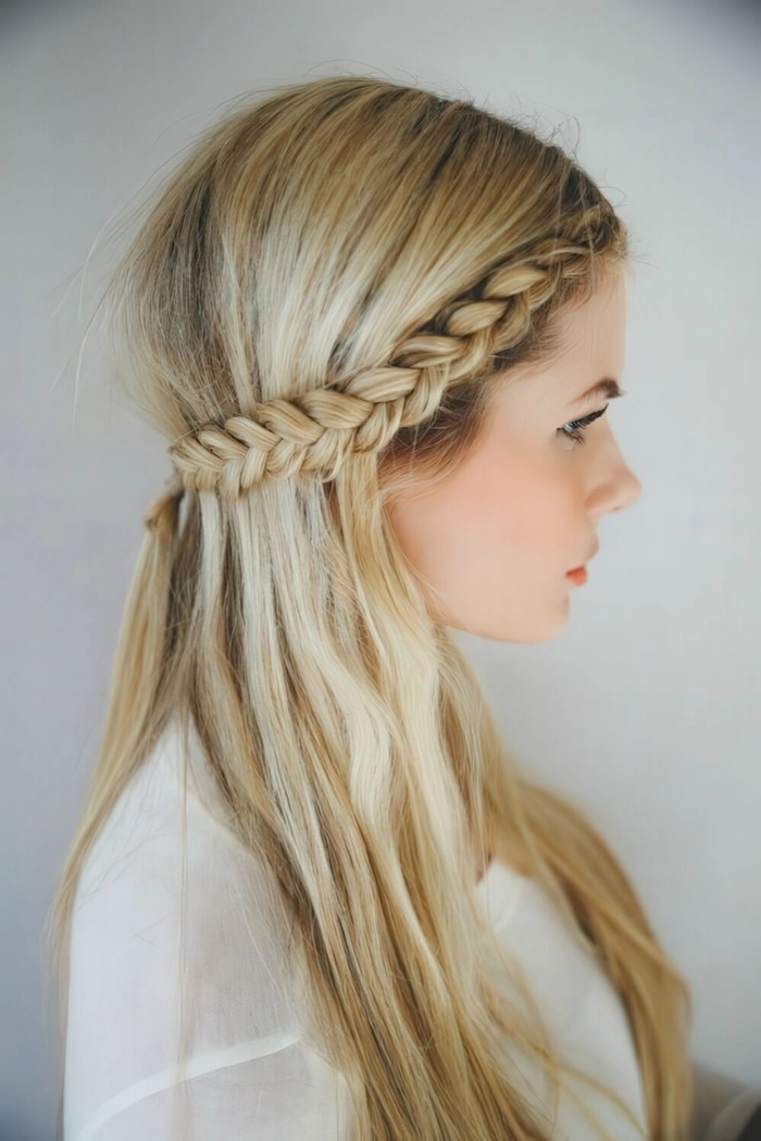 Step-by-step beginner friendly date night hair idea Simple and easy first date hairstyle for nervous beginners