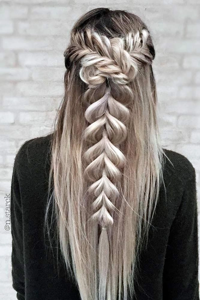 Easy first date half-up twist hairstyle tutorial for nervous beginners Simple half-up twisted hairstyle for a first date, perfect for beginners