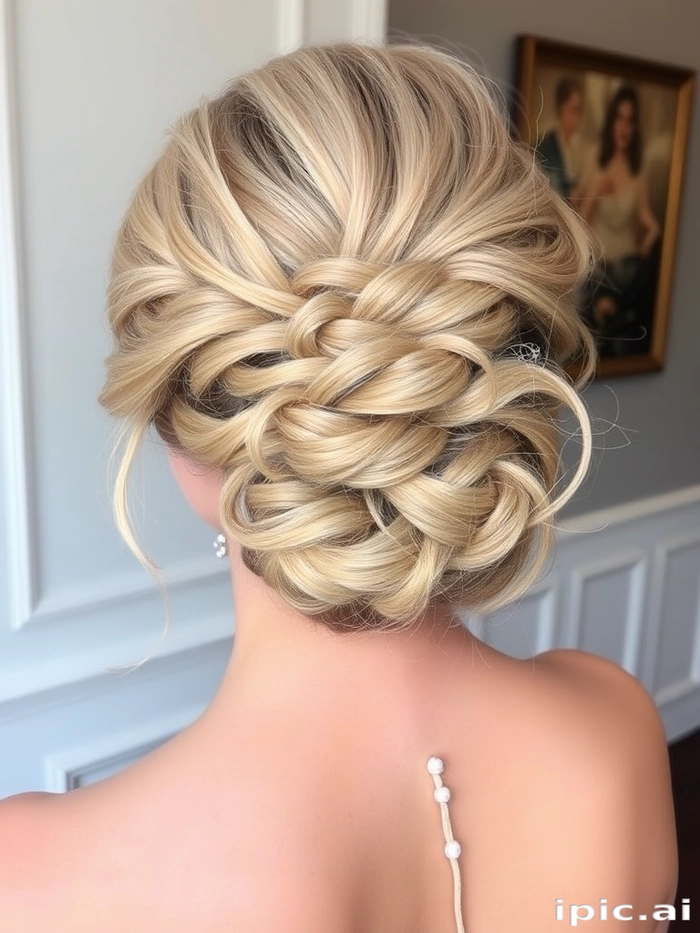 Intricate Evening Updos for Date Night