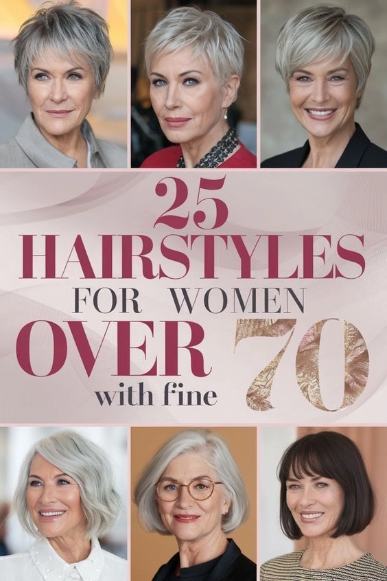 Women over 50 with short hair styled for a romantic date night look