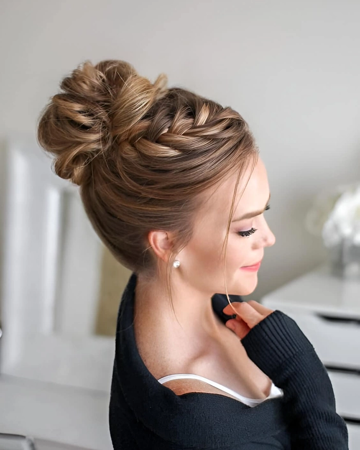 Beginner friendly date night braid idea Easy romantic braid hairstyle for date nights