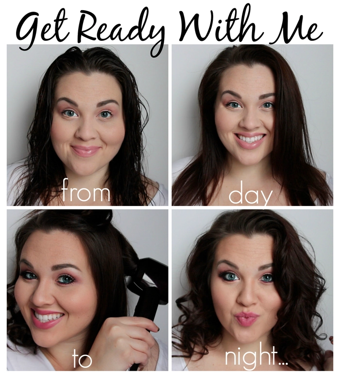 Second day hair date night transformation with soft waves and volume