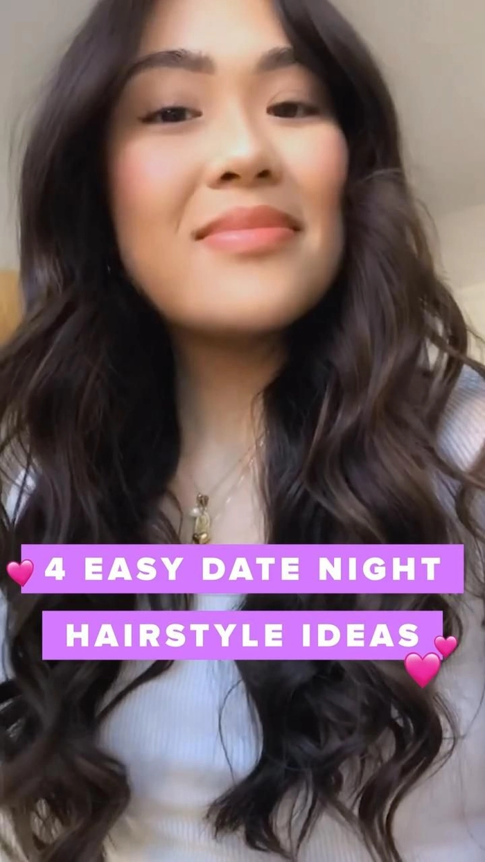 Overnight braided hairstyle prepped for a date night, with soft waves and a silk scarf laid on a vanity