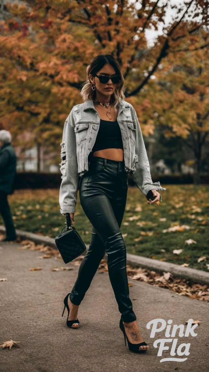 Edgy slicked back hairstyle for a romantic evening outing