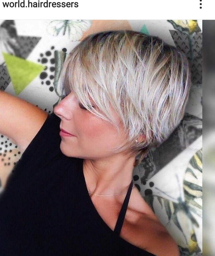 Romantic hairstyles for growing out a pixie cut, perfect for a date night