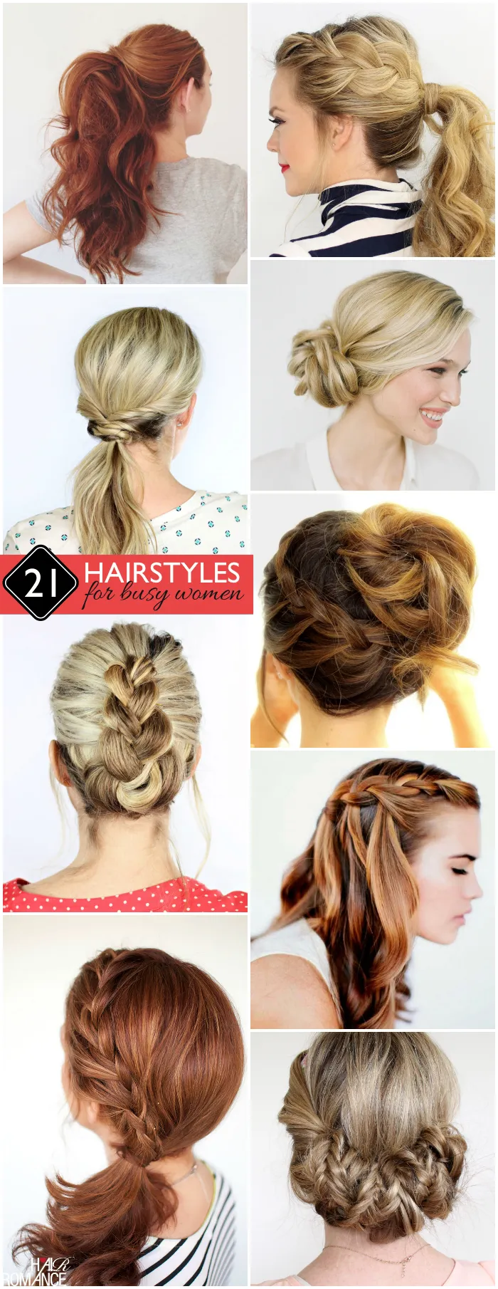Last minute evening hairstyle for busy women: effortless twisted updo for date night Quick chic twisted updo for last minute evening date night hair